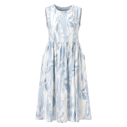 Pilar | Vestido floral sin mangas